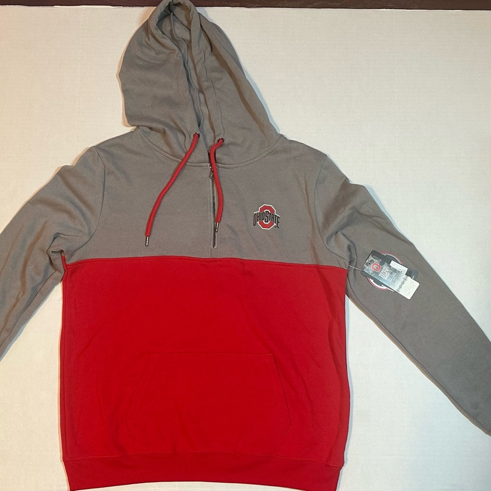 Ohio State Buckeyes Pullover Hoodie Sweatshirt Women’s Size Large L new